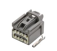 1/5/10/20/Sets 10 Pin 7282-6455-40 7283-6455-40 Car Auto Rearview Mirror Cable Socket Male Female Grey Connector Compatible With Ford Focus (Color : 10p female, Size : 20 sets)