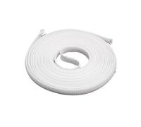 1/5/10/20M Insulated Braid Sleeving White Tight Wire Gland Cable Protection Expandable Sleeve 2/4/6/8/10/12/15/20/25mm(15mm,10M)
