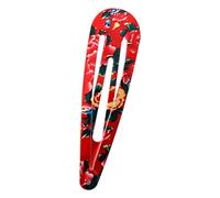1/5/10/20pcs Floral Pattern Hair Clips For Girls Northeast Metal Hair Bullet Ponytail Buns Hair Clips