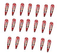 1/5/10/20pcs Floral Pattern Hair Clips For Girls Northeast Metal Hair Bullet Ponytail Buns Hair Clips