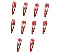 1/5/10/20pcs Floral Pattern Hair Clips For Girls Northeast Metal Hair Bullet Ponytail Buns Hair Clips