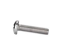 1/5/10/25pcs M2 M3 M4 M5 M6 M8 GB818-85 A2-70 304 Stainless Steel Cross Pan Round Head Screw Bolt Length=3-100mm(65 mm,M3 5pcs)