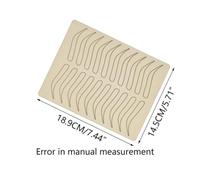 1/5/10 Pieces Eyebrow Practice Skin 1mm Both Side Silicone Microblading Tool No Ink Needed Permanent Training Stencil 5pcs 5 Pcs