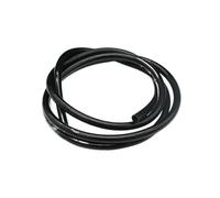 1/5/10M Black Silicone Rubber Hose Flexible Silicone Rubber Hose(10 Meters_ID 4MM X 8MM OD)