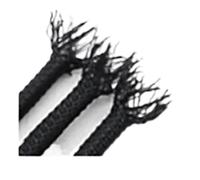 1/5/10M Braided Cable Sleeve 4mm 8mm 12mm PP Cotton Yarn Mixed Expandable Flexible Insulate Line Protector Wire Wrap Sheath(Black Black,4mm,1 Meter)