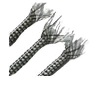 1/5/10M Braided Cable Sleeve 4mm 8mm 12mm PP Cotton Yarn Mixed Expandable Flexible Insulate Line Protector Wire Wrap Sheath(Grey Clear,12mm,5 Meters)