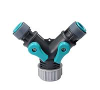 1/5/10pcs 12mm Hose Gardening Quick Connection Atomization Cooling System Accessories Multifunctional Garden Watering Connector(A-Y Type Shunt,1pcs)