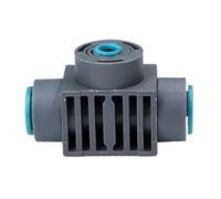 1/5/10pcs 12mm Hose Gardening Quick Connection Atomization Cooling System Accessories Multifunctional Garden Watering Connector(E-12mm to 6mm,10pcs)