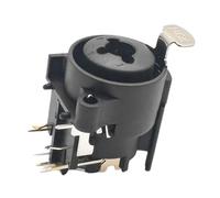 1/5 / 10Pcs 3 Conductor Receptacle Female Panel Mount 1/4 6.35MM Solder 7Pin Right Angled Equipment Accessories Noise Suppression