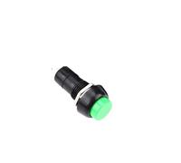 1/5/10pcs Circular button switch, PBS-11A self-locking, mounting hole 12mm, 3A 250V AC, green, red, yellow, black, blue, white(Green,5PCS)