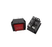 1/5/10Pcs KCD4 Rocker Switch 4/6 Pin ON/OFF Electrical Equipment Push Button Power Switch AC 16A 250V / 20A 125V IDGTTLDF(3,10Pcs)