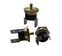 1/5/10PCS KSD301 10A250V Temperature Switch Screw Cap M4 40/45/50/55/60/65/70/75/80/85/90/100/110/120/130/140/150C Normal Closed(1PCS,45C)