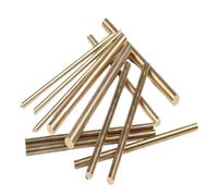 1/5/10pcs Length 100-450mm 2/3/4/5/6/8-20mm DIY Hardware Brass Round Bar Rod Circular Wire Tube Modelmaking Brass Rod(3x500mm 1pcs)