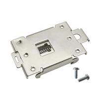 1/5/10pcs Single Phase SSR 35MM DIN Applicable To For DA AA DD VA VD LA Rail Fixed Solid State Relay Clip Clamp With 2 Mounting Screws(5pcs)