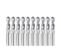 1/5/10pcs Solid Tungsten Drll Bit Carbide Drill Bits For CNC Carbide Drill Bits 1.0-20mm Metalworking Bit Carbide Milling Cutter(10pcs,6.8x28x55L)