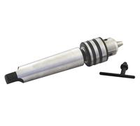 1.5-13 mm key type drill chuck with MT4 morse taper arbor and drifting tang