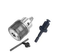 1.5-13mm Converter 1/2 20UNF Key Drill Chuck Thread Quick Change Adapter SDS 1/4 Impact Driver Wrench Bit Connecting Rod Hex Mill Chuck Holder(B (3pcs Set)