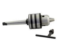 1,5 -13mm Geared Chuck Zahnenkranzbohrfutter MK1 Cone Mandrel Lathe /