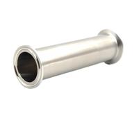 1.5" & 2" Tri Clamp Sanitary Spool Tube - 304/316L Stainless Steel Pipe Fitting (OD 19/25/32/38/51mm) for Distillation, Brewing(SUS304-100mm,OD32mm TC50.5)
