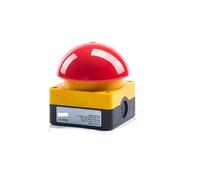 1/5/20 PCS Hand Clapper Foot Switch Large Mushroom Head Button Flame Retardant Waterproof Emergency Stop Button Switch IDGTTLDF(Self-Locking Red,5 PCS_1NO-1NC)
