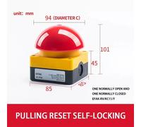 1/5/20 Pcs Large Mushroom Head Button Switch EFAK Foot Pedal Hand Racket Self Re