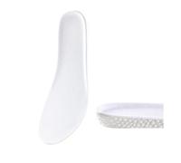 1.5-3.5CM Height Increase Insoles for Feet Shock Absorption Arch Support Templates Shoe Inserts Man Women Insole for Shoes Sole(1.5 CM White,EU37(235MM))