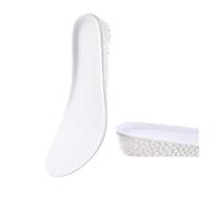 1.5-3.5CM Height Increase Insoles for Feet Shock Absorption Arch Support Templates Shoe Inserts Man Women Insole for Shoes Sole(2.5 CM White,EU37(235MM))