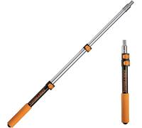 1.5-3 ft Long Paint Roller Extension Pole // Multi-Purpose Telescopic Extension Pole with Universal Twist-on Metal Tip // Lightweight & Sturdy Extendable Pole for Painting Dusting and Window Cleaning