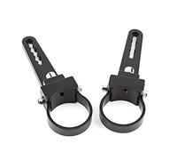 1.5-3in Work LED Light Mount Bracket, Aluminum Tube Bull/Roll Bar Mount Bracket Clamps Holder for Car Off Road Work LED Light (2in)