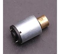 1.5-3V Miniature Cylindrical Vibration Motor with Brass Eccentric Wheel - 12mm Diameter, 5x7mm Vibrating Head,1pc(1pcs)