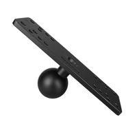 1.5" Ball Mounts with Rectangle AMPS Plate, Ball Mount Base Fish Finder Mount Compatible with RAM 1.5" C Size Double Socket Arm and Fish Finders