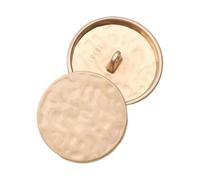 1.5 cm 1.8 cm 2 cm 2.3 cm 2.5 cm Metal Round Buttons Hand-Sewn Buttons Coat Buttons, Gold, 2.5cm 6 Pcs
