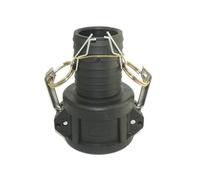 1.5" IBC Camlock C Adaptor Female Pipe Tail Connector Tank Water Fuel Tank Female Adaptor for Garden Hose, Oil Fuel Water Fitting
