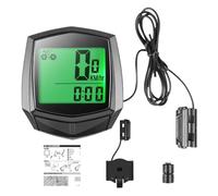 1.5 Inch Bicycle Monitor - 1.73x1.93x0.59, Fourteen Functions Automatic Meter, Waterproof Electronic Components | Mileage Driving Time Measurement Hardware Sensor Magnet Base Battery Kit Sorter