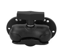 1.5 Inch Heavy Duty Double Ball Mount with Dual Socket Arm, 2 Round Plates, C Size Ball Adapters, Compatible with RAM Mount and IBolt, for Tablets, Phones, Fish Finders, Marine,