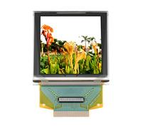 1.5 Inch OLED Color Display Module, 128x128 Resolution SSD1351 SPI Interface, Full Color Graphic Screen for DIY Electronics, Smart Health Devices, MP3 Players and