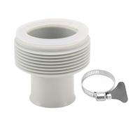 1.5 Inch Pool Hose Cuff Threaded Connector - Replacement for Pool Vacuum Hose, Universal Adapter for Swimming Pool Pump Filter,Plastic Pool Cleaner Hose Fitting