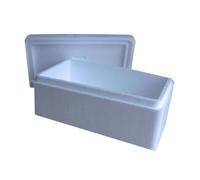 1.5 kg / 4 litre Heavy Duty Reusable Thermo Insulation Polystyrene Boxes 345 x 260 x 83mm (1)