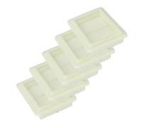 1/5 Pack Vacuum Cleaner Filters Replacement, Compatible for Bosch, UniversalVac 18 Washable Reusable Filter Spare Parts Accessories(5pcs)