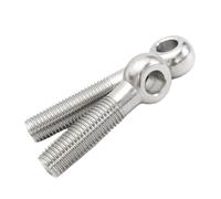 1-5 PCS GB798 304 Stainless Steel Ring Link Bolt Fisheye Eye Slip Hole Screw M5-M16(M12x55 2pcs)