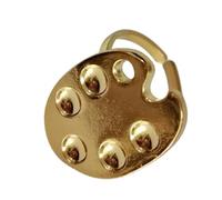 1/5 Pcs Nails Color Palette Nails Art Fingertip Manicure Rings Gel Polish Painting Plate For Salon Home