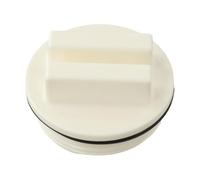 1.5" Pool Return Line Cap, Threaded Winterizing for Swimming Pool Spa SP1022C with O-Ring, White