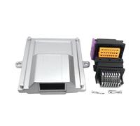 1/5 Sets 24 Pin ECU PCB Aluminum Box Automotive Case Enclosure with Black and Grey Connector Male Female Plug Socket/12(Lavender,1 set)