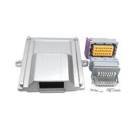 1/5 Sets 24 Pin ECU PCB Aluminum Box Automotive Case Enclosure with Black and Grey Connector Male Female Plug Socket/12(MULTI,1 set)