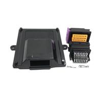 1/5 Sets 24 Pin ECU PCB Aluminum Box Automotive Case Enclosure with Black and Grey Connector Male Female Plug Socket/12(Army green,5 sets)