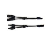 1/5 Sets 30A 1000V Y Type PV Connector Solar Panel Parallel Connection Solar Cell Photovoltaic PV Plug 1 To 2/3/4Way Connector(Y-4 A and B,1 SET)