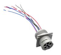1/5 Sets 6 Pin HD16-6-96S HD10-6-96P Wiring Connector Environmental Protection Waterproof Flame Retardant Plug(Army green,5 S)