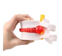 1.5 Times Life Size Lumbar Spine Model for Teaching, Human Anatomical Lumbar Disc Herniation Model, Portable Herniated Lumbar Vertebrae Disc