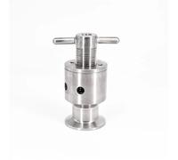 1.5" Tri Clamp 0.5-5 Bar Adjustable Pressure Relief Safety Valve Sanitary SUS 304 Stainless Steel Beer Brewing Fermenter Keg