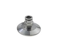 1.5" Tri Clamp to 8mm PC pneumatic quick connector Direct adapter SS304 stainless steel